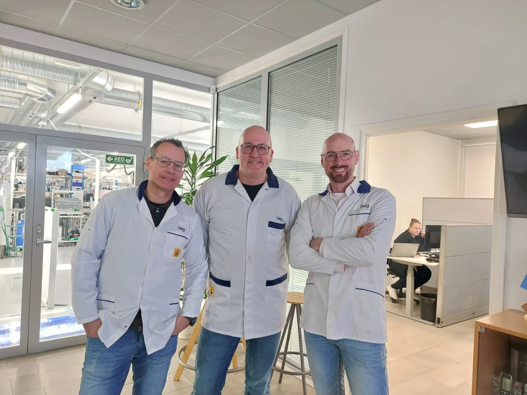 Nieuwe collega Aldert