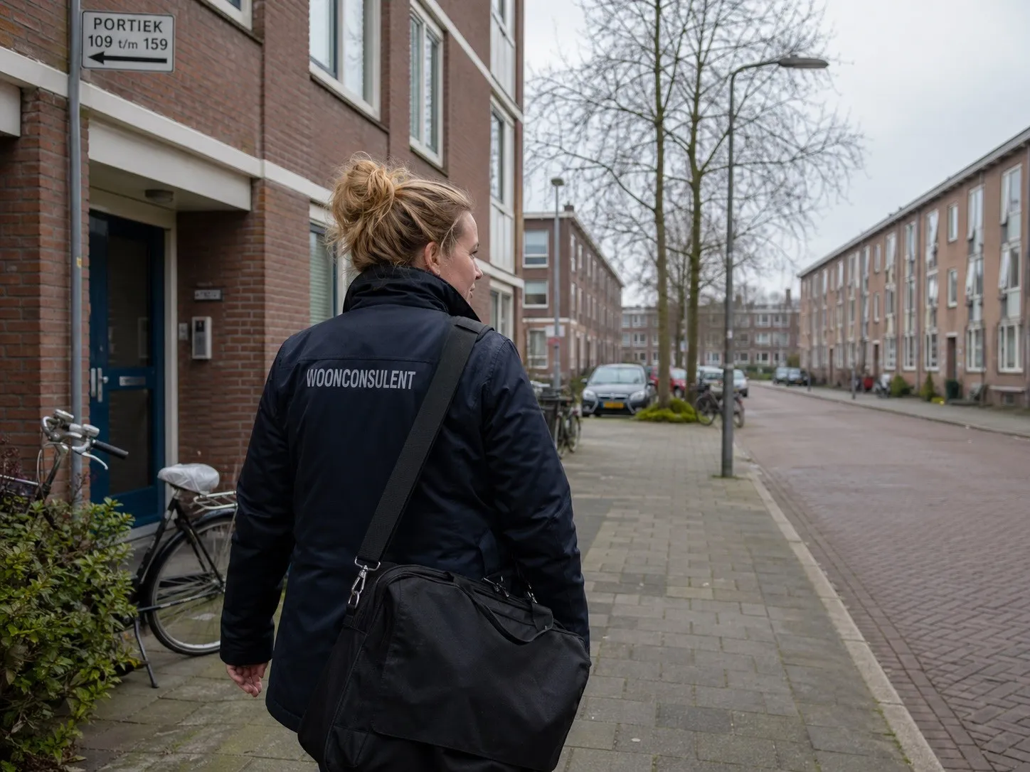 Veiligheid woonconsulent onderweg