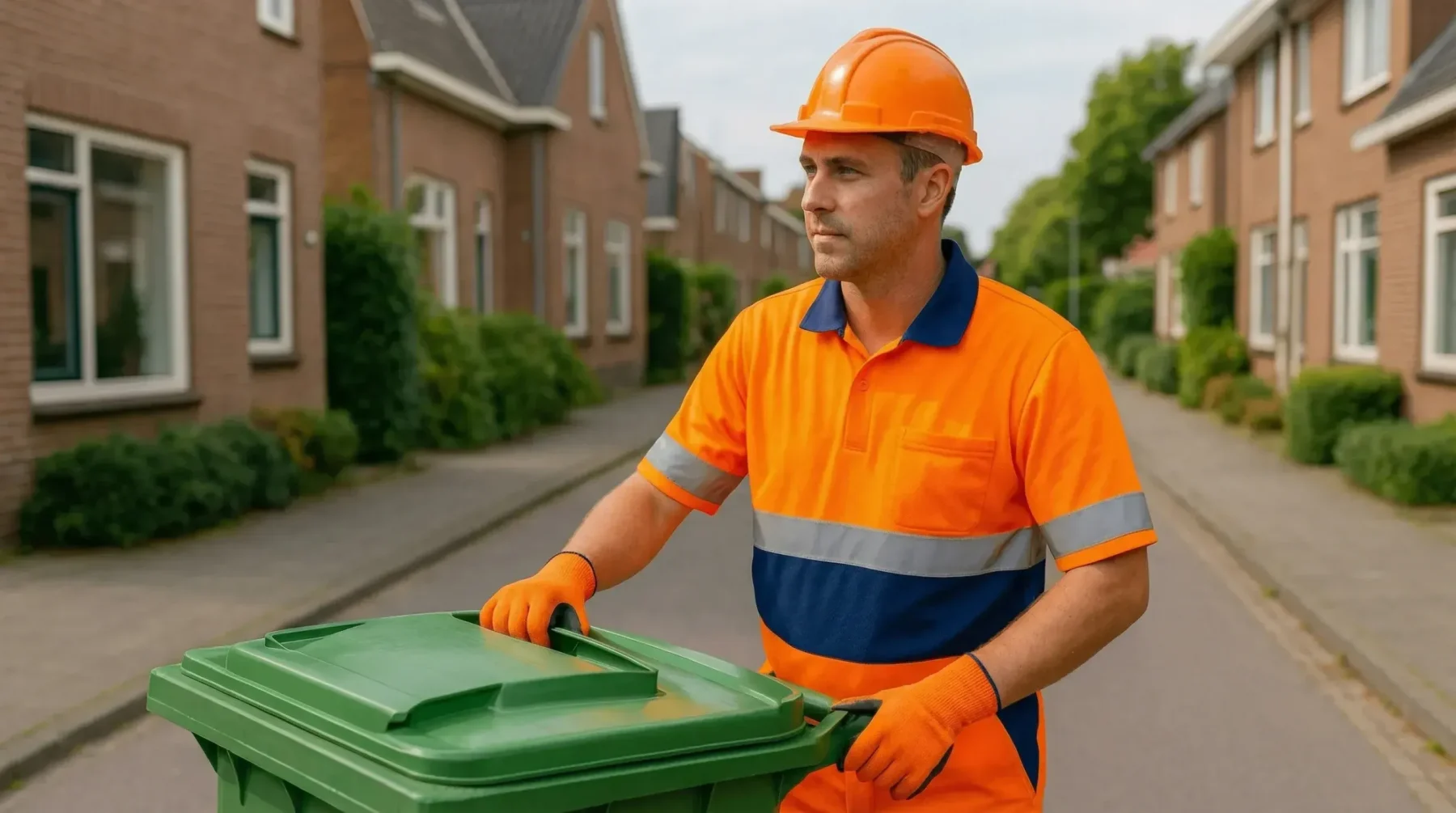 Openbare werken straat onderhoud